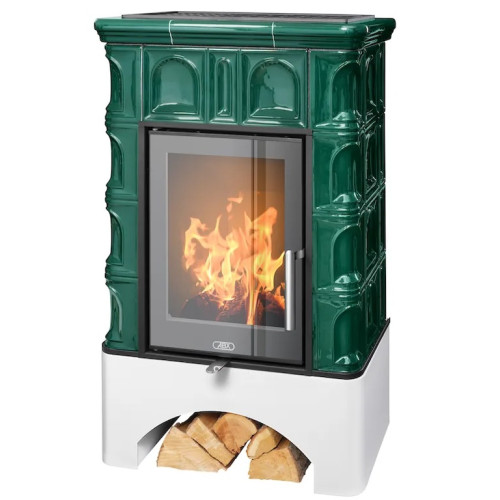 Kachlová kamna ABX Britania exklusive, Flaschengrün